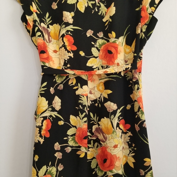 Sactuary Floral Bouquet Print Wrap Dress Size XL. Fits more like size M/L - Picture 7 of 10